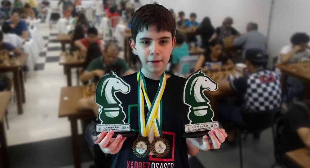 Jundiaiense é Campeão Brasileiro Amador de Xadrez