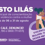 Prefeitura realiza Agosto Lilás – pelo fim da violência contra a mulher