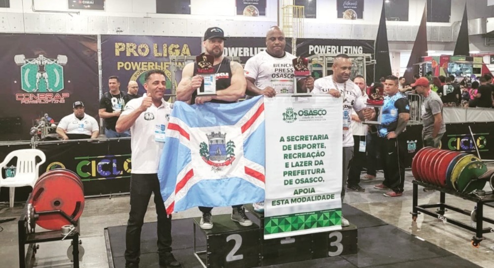 Osasquense é campeão mundial de Supino - Prefeitura de Osasco