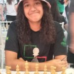 Osasquense Júlia Alboredo conquista 4º lugar em torneio de xadrez