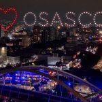 Osasco celebra 62 anos com apresentação de drones no Viaduto Metálico
