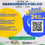 Osasco prorroga até 21/11 inscrições dos editais de chamamento público da Lei Aldir Blanc