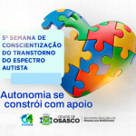 5ª semana de conscientização do Autismo em Osasco