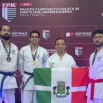 Osasco conquista ouro e prata no Paulista de Karatê