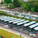 Viação Urubupungá entrega 10 novos ônibus à cidade