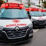 Osasco recebe três novas  ambulâncias para reforçar frota do SAMU