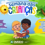 Biblioteca Heitor Sinegaglia promove atividades na semana das crianças