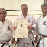 Sensei osasquense recebe do Japão título de Renshi Shihan