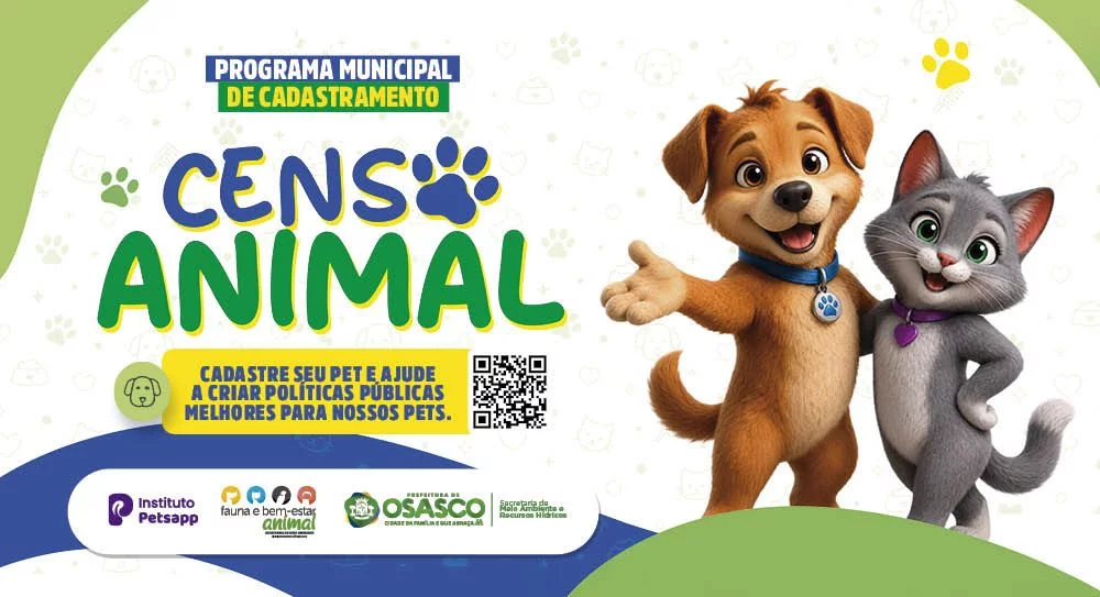 Prefeitura lança Censo Animal Permanente com emissão imediata do RG Animal