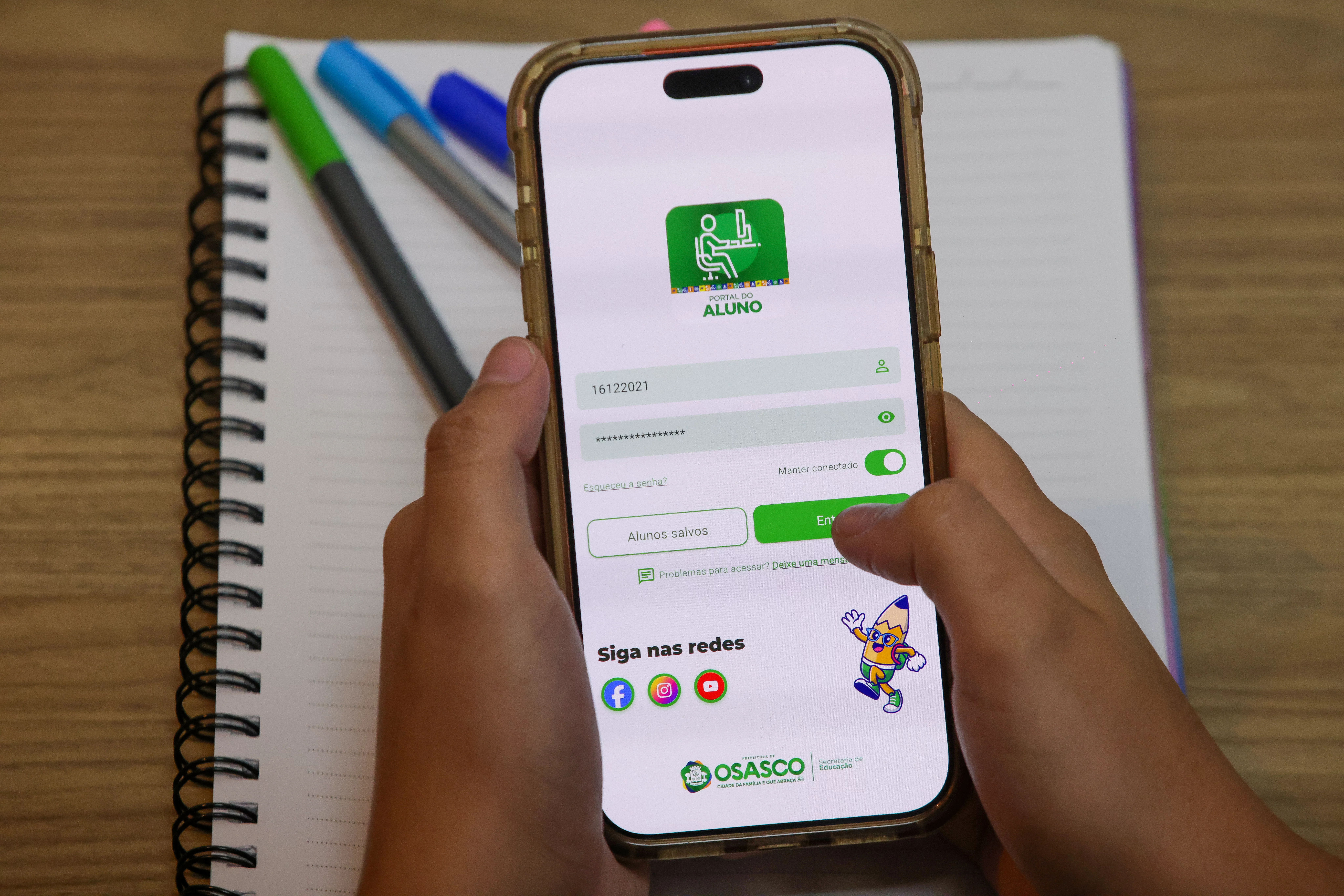 APP do Aluno amplia acesso às informações  da Rede Municipal de Ensino