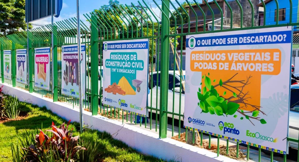 Ecopontos de Osasco passam a funcionar em novo horário