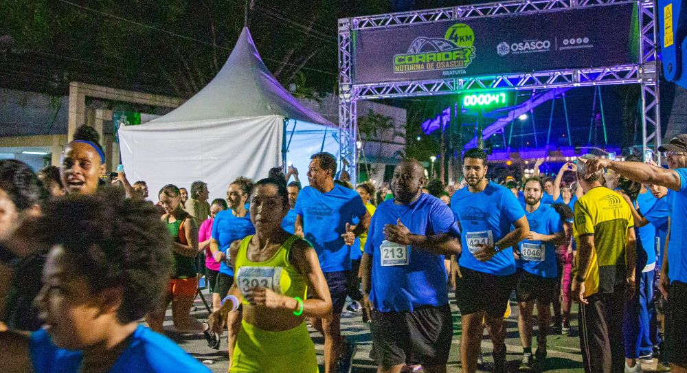 Primeira Corrida Noturna de Osasco atrai participantes de outras cidades