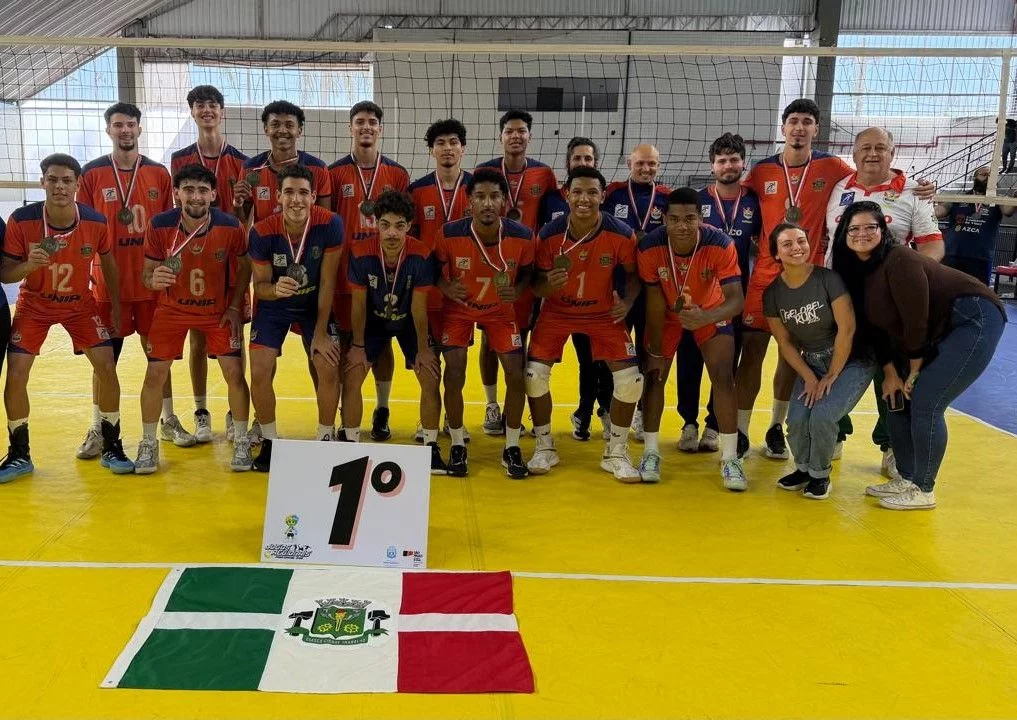 Vôlei Masculino de Osasco é ouro nos Jogos Regionais