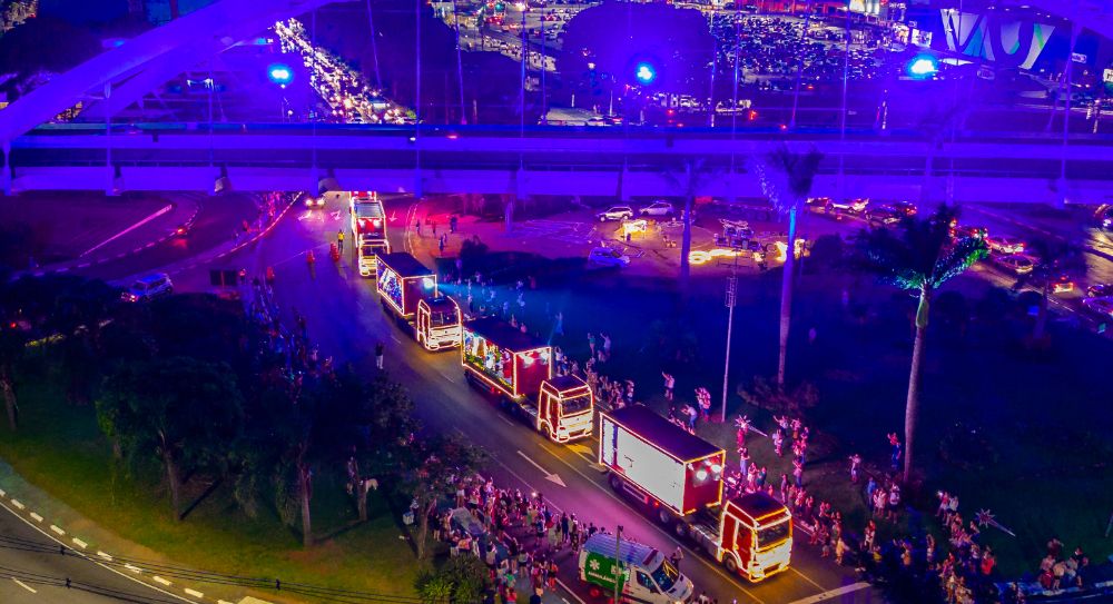 Caravana de Natal da Coca-Cola estará em Osasco dia 8 de dezembro