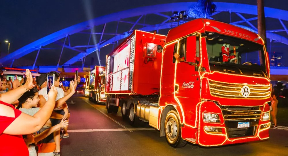 Osasco recebe Caravana de Natal da Coca-Cola neste sábado, 22/11