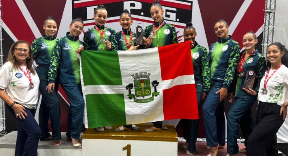 Ginástica Rítmica de Osasco se destaca no Estadual Adulto de Taubaté