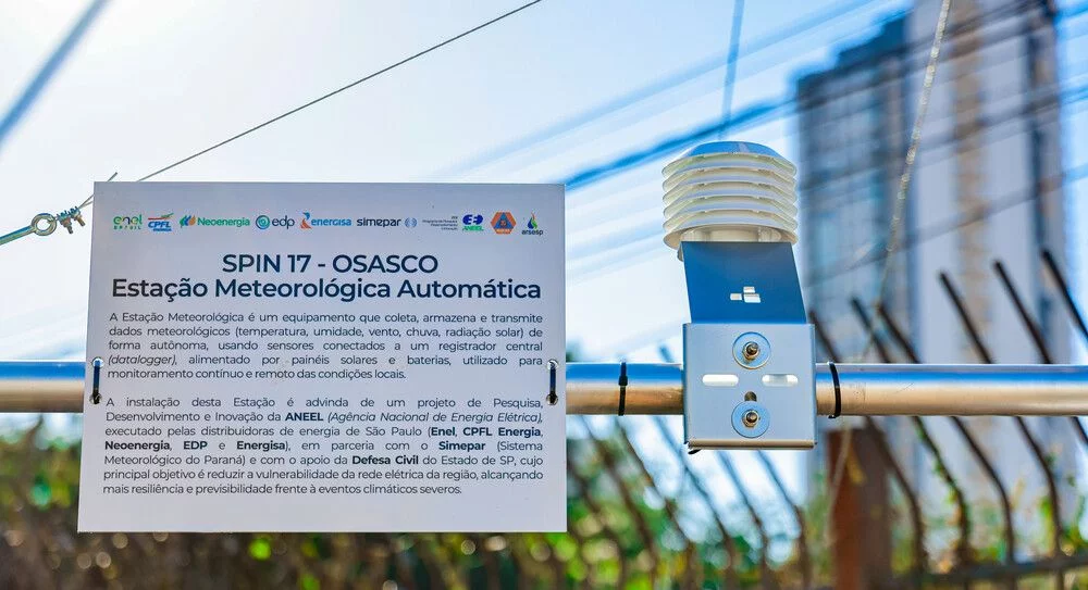Osasco agora conta com estação meteorológica