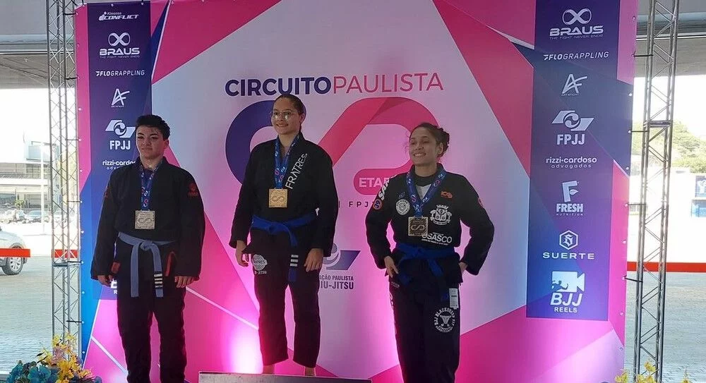 Osasco garante 5 medalhas  de ouro em competições de Jiu-Jitsu