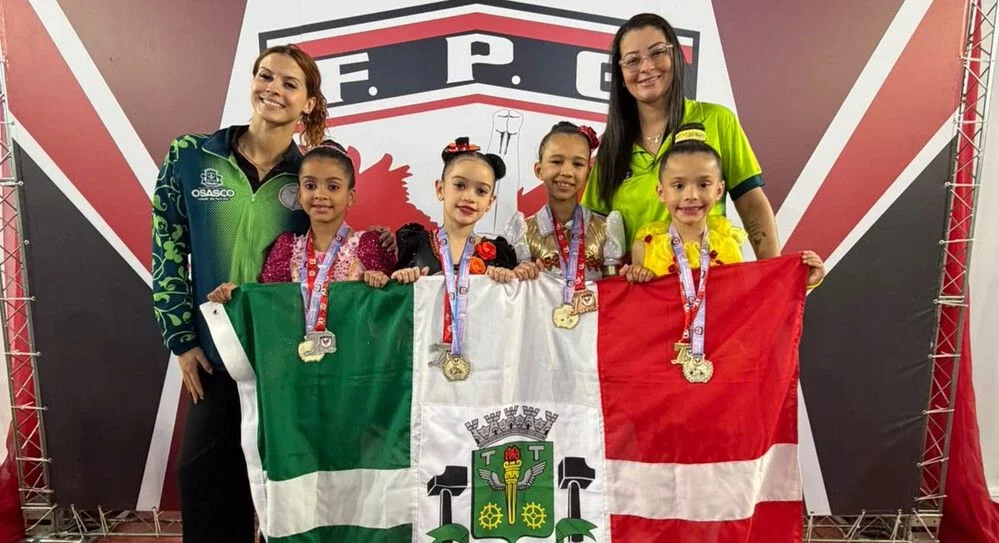 Osasco obtém bons resultados na 1ª fase da Copa SP Baby de Ginástica Rítmica