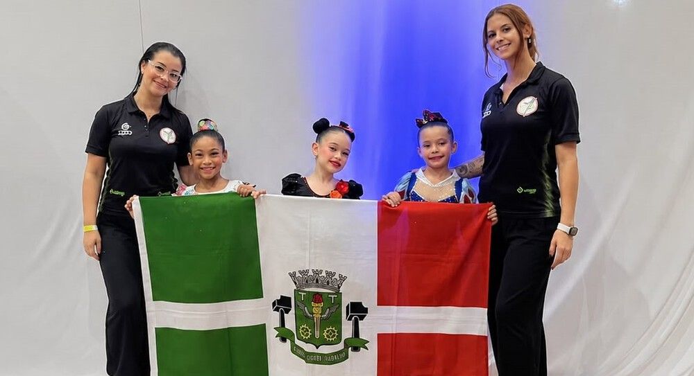 Osasco garante 7 medalhas na Copa Baby de Ginástica Rítmica