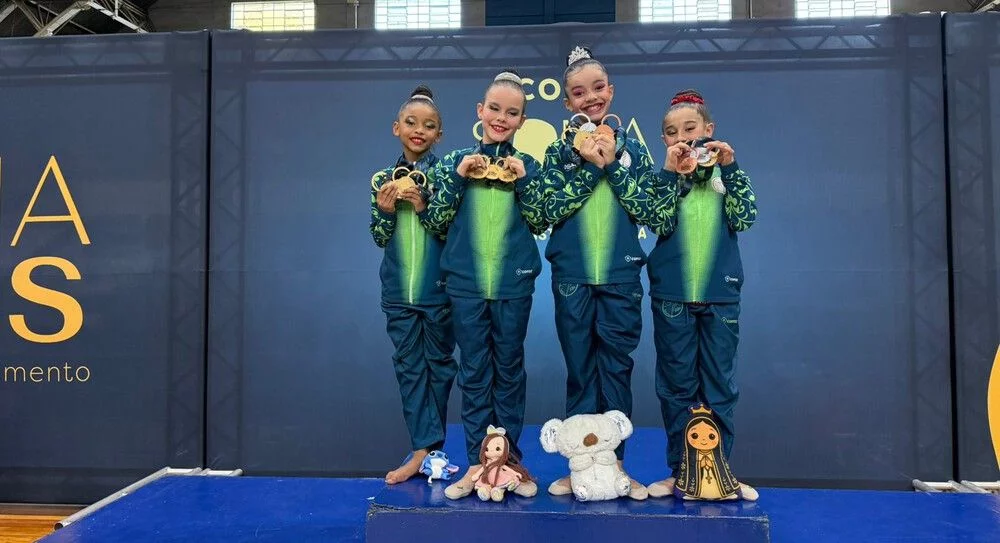 Ginástica Rítmica de Osasco conquista pódios na 1ª Copa Soma Nous