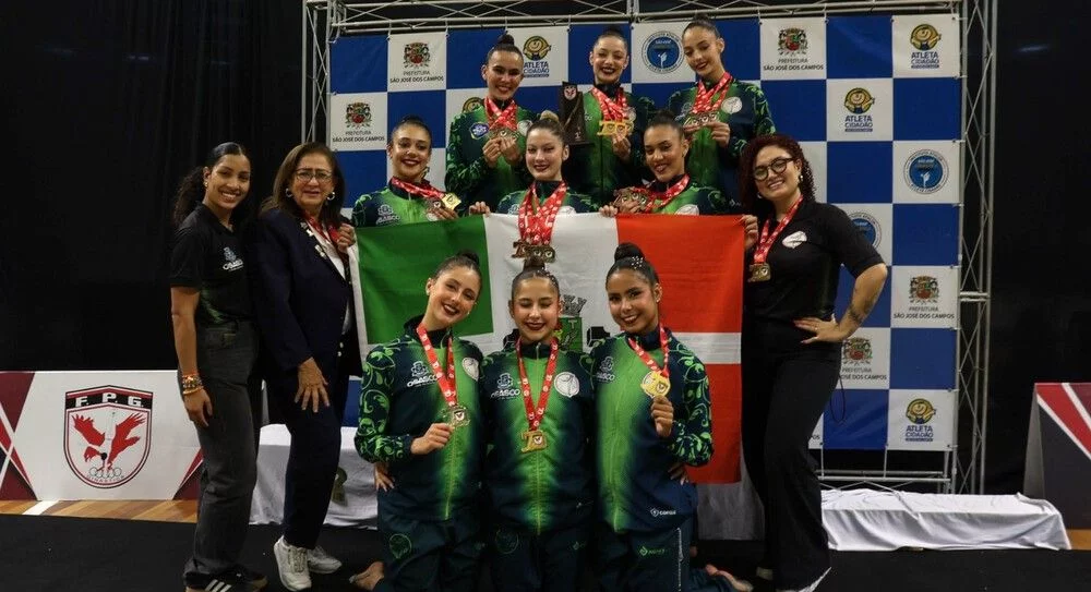 Ginástica rítmica de Osasco garante títulos no Estadual de Trios e Conjuntos