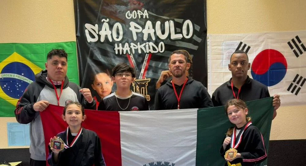 Osasco leva dois ouros na Copa São Paulo de Hapkido Kids