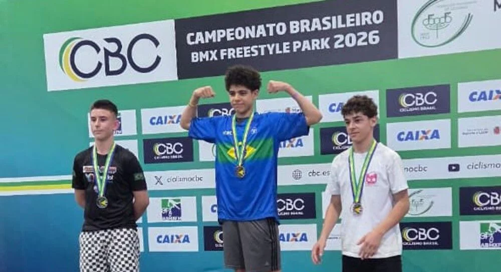 Osasco obtém dois títulos no Brasileiro de BMX Freestyle Park