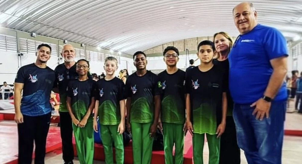 Ginástica artística masculina de Osasco é vice por equipes nos Jogos Regionais