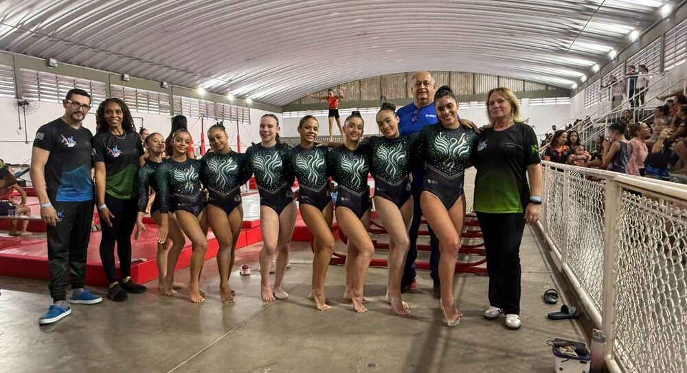 Equipe Feminina de Ginástica Artística de Osasco conquista ouro nos Jogos Regionais