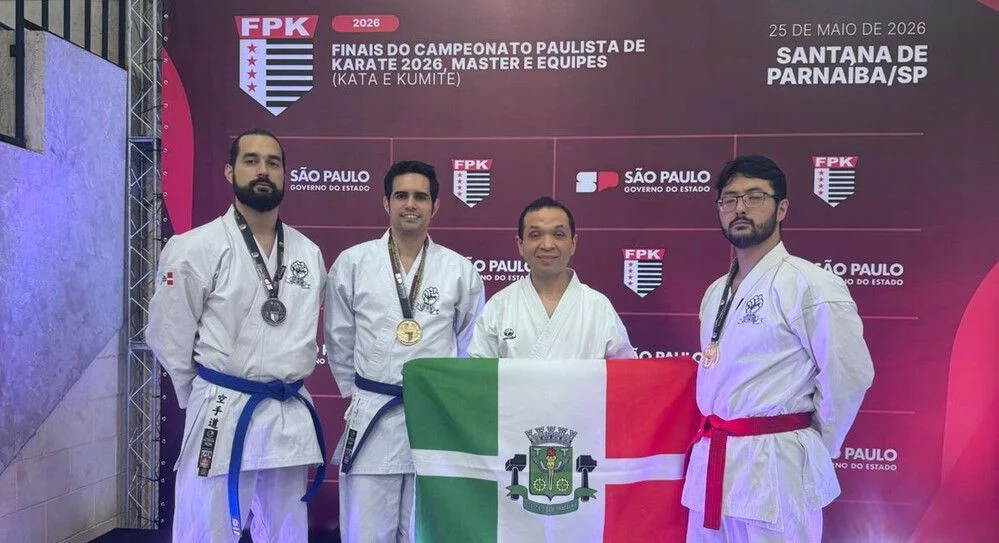 Osasco conquista ouro e prata no Paulista de Karatê