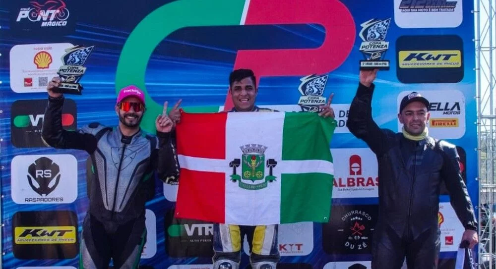 Piloto de Osasco termina em primeiro na 2ª etapa da Copa Potenza de Motovelocidade