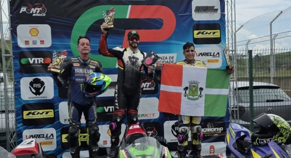 Osasquense fica em terceiro na Copa Potenza de Motovelocidade