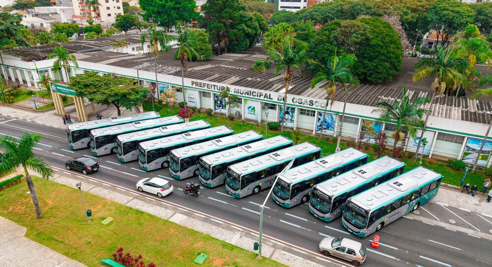 Viação Urubupungá entrega 10 novos ônibus à cidade