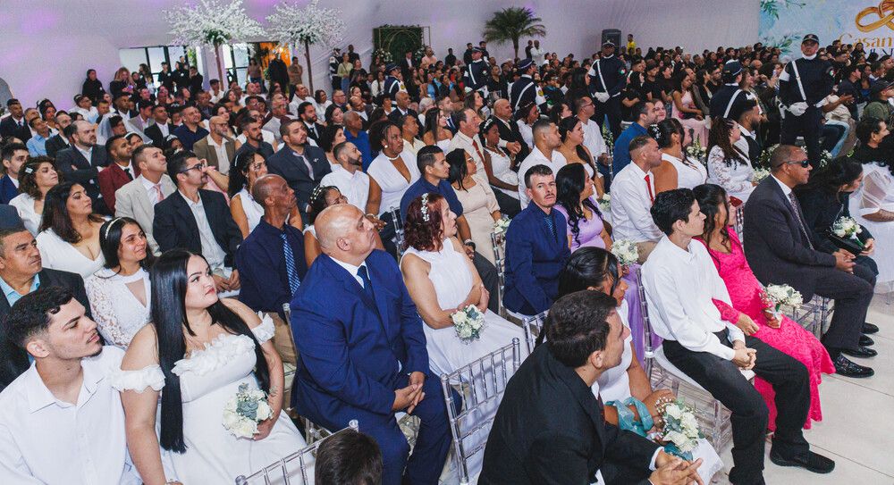 Osasco realiza 32ª edição do Casamento Comunitário com mais de 110 casais