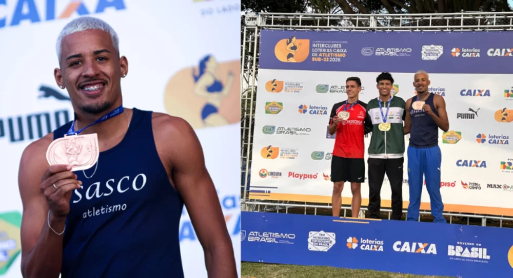 Atleta de Osasco conquista bronze no Campeonato Brasileiro Sub-23 de Atletismo