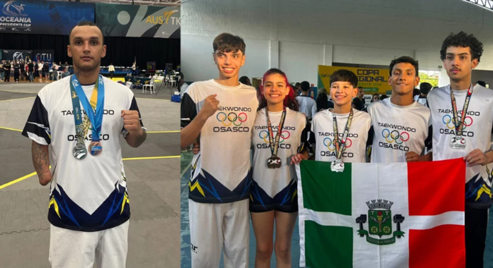 Osasco conquista medalhas em competições de Taekwondo