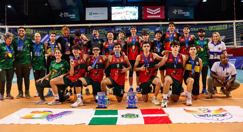 Ginásio José Liberatti recebe finais do Circuito Cioeste de Voleibol 2026