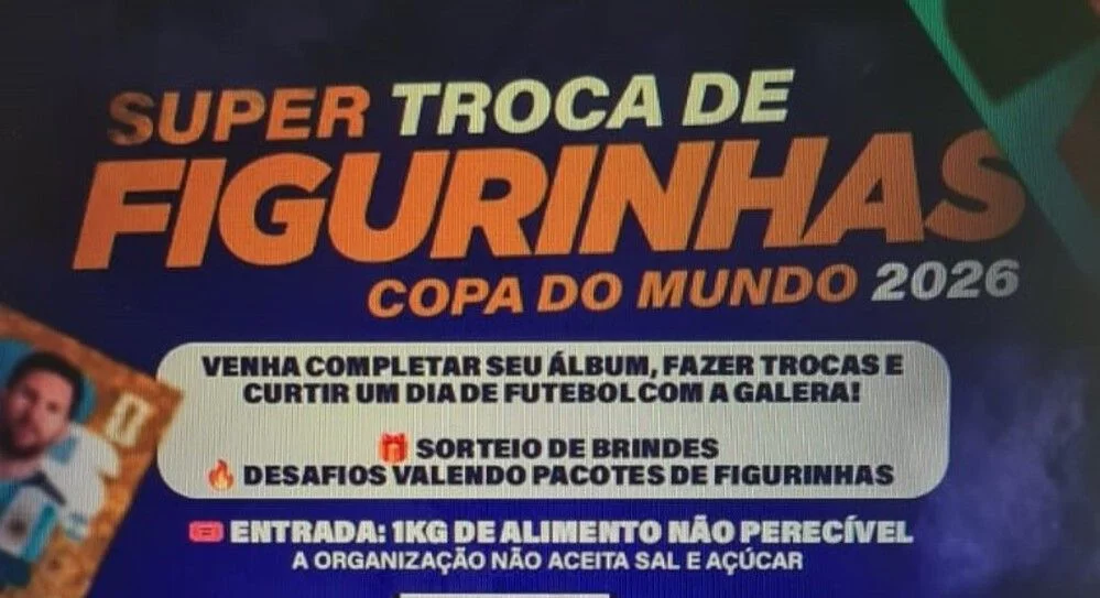 Osasco promove super troca de figurinhas da Copa do Mundo 2026