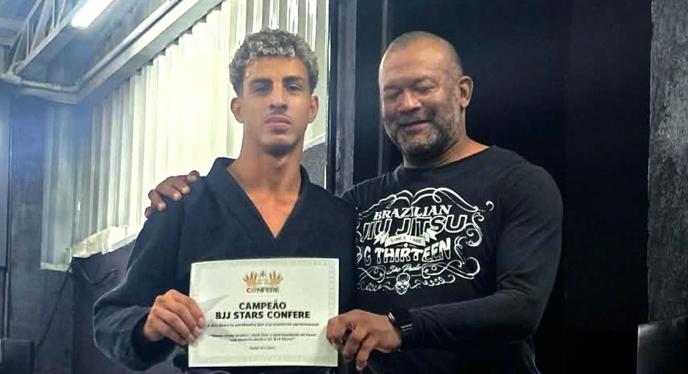 Osasquense vence luta casada no jiu-jitsu