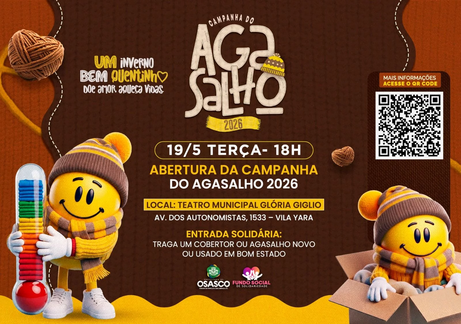 “O Mágico de Oz” abre a Campanha do Agasalho, 19/5, no Teatro Municipal